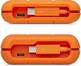LaCie Rugged Secure, 2TB, +Rescue, USB-C 3.0/Thunderbolt 1 / Mini DisplayPort 1.1a