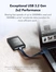Lexar SL500 Portable SSD with Magnetic Set, 4TB, USB-C 3.2