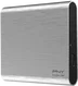 PNY Pro Elite Portable SSD, Silver Brush, 500GB, USB-C 3.1