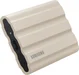 Samsung Portable SSD T7 Shield, beige, Beige, 1TB, USB-C 3.1