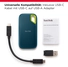 SanDisk Extreme Portable SSD V2, Monterey, 4TB, USB-C 3.1