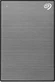 Seagate One Touch Portable HDD with Password, Space Gray, 2TB, +Rescue, USB 3.0 Micro-B