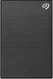 Seagate One Touch Portable HDD with Password +Rescue, Black, 1TB, USB 3.0 Micro-B
