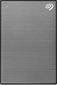 Seagate One Touch Portable HDD, Space Gray, 5TB, +Rescue, USB 3.0 Micro-B