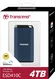 Transcend ESD410C Portable SSD, Dark Blue, 4TB, USB-C 3.2
