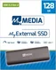 Verbatim MyMEDIA MyExternal SSD, 128GB, USB-C 3.1