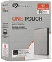 Seagate One Touch Portable HDD +Rescue, Silver, 1TB, USB 3.0 Micr...