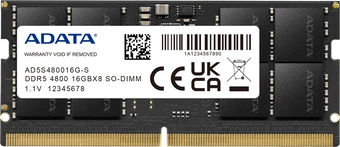 ADATA SO-DIMM 16GB, DDR5-4800, CL40, X8