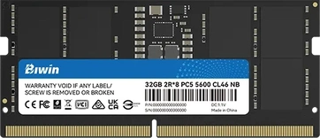 Biwin SO-DIMM 32GB, DDR5-5600, CL46-45-45-90, 2RX8