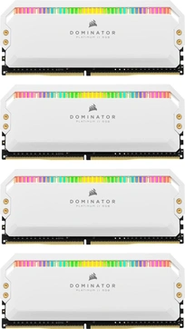 Corsair Dominator Platinum RGB White UDIMM 32GB Kit, DDR4-3200, CL16-20-20-38