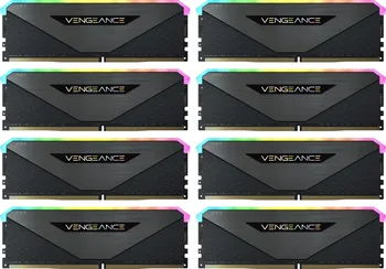 Corsair Vengeance RGB RT Gunmetal DIMM Kit 256GB, DDR4-3600, CL18-22-22-42