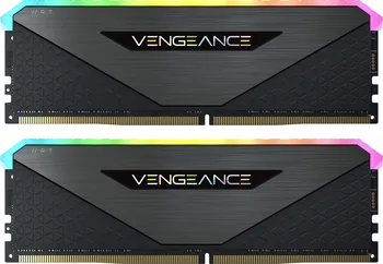Corsair Vengeance RGB RT Gunmetal DIMM Kit 64GB, DDR4-3600, CL18-22-22-42