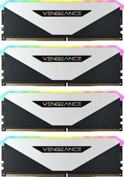 Corsair Vengeance RGB RT White DIMM Kit 32GB, DDR4-3600, CL18-22-22-42