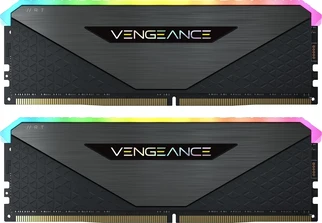 Corsair Vengeance RGB RT Gunmetal UDIMM 16GB Kit, DDR4-3600, CL16-20-20-38