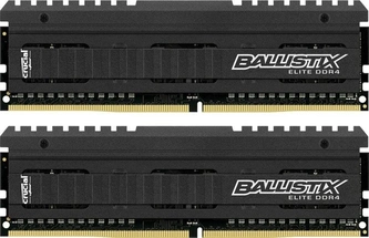Crucial Ballistix Elite UDIMM 16GB Kit, DDR4-2666, CL16-17-17, 2RX8