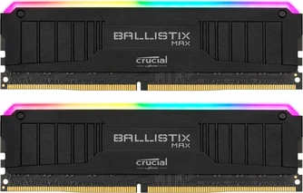 Crucial Ballistix MAX RGB UDIMM 32GB Kit, DDR4-4000, CL18-19-19-39, 1RX8