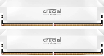 Crucial Pro Overclocking White UDIMM 32GB Kit, DDR5-6400, CL32-40-40-103