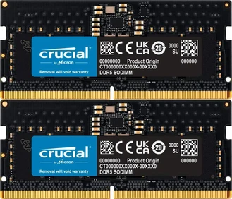 Crucial SO-DIMM 16GB Kit, DDR5-4800, CL40-39-39