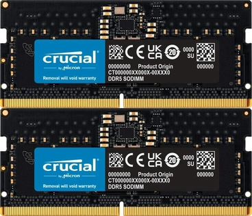 Crucial SO-DIMM 16GB Kit, DDR5-4800, CL40-39-39, 1RX16
