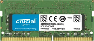 Crucial SO-DIMM 4GB, DDR4-2400, CL17-17-17, 1RX8