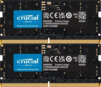 Crucial SO-DIMM 64GB Kit, DDR5-5600, CL46-45-45, X8