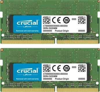 Crucial SO-DIMM 64GB Kit, DDR4-3200, CL22-22-22, 2RX8