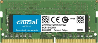 Crucial SO-DIMM 8GB, DDR4-2666, CL19-19-19, 1RX8