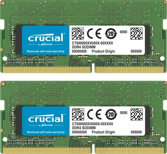 Crucial SO-DIMM 8GB Kit, DDR4-2400, CL17-17-17, 1RX8