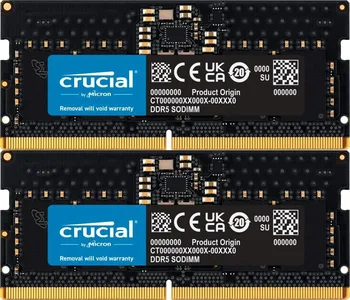 Crucial SO-DIMM Kit 16GB, DDR5-5200, CL42-42-42, on-die ECC