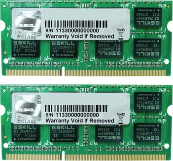 G.Skill SL Series SO-DIMM 8GB Kit, DDR3L-1600, CL9-9-9-28
