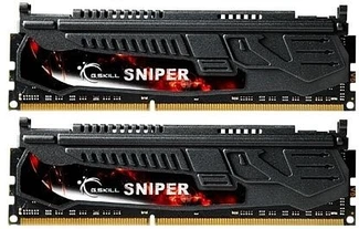 G.Skill Sniper UDIMM 16GB Kit, DDR3-1866, CL10-11-10-30