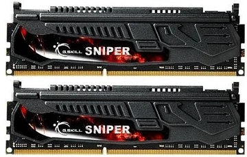 G.Skill Sniper UDIMM 8GB Kit, DDR3-2400, CL11-13-13-31