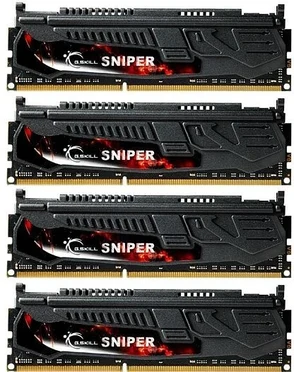 G.Skill Sniper UDIMM 32GB Kit, DDR3-2133, CL10-12-12-31, 2R