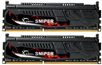 G.Skill Sniper UDIMM 8GB Kit, DDR3-1866, CL9-10-9-28