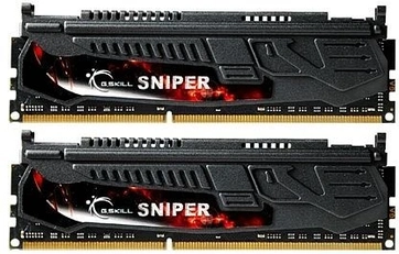 G.Skill Sniper UDIMM 16GB Kit, DDR3-2400, CL11-13-13-31, 2R