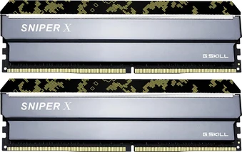 G.Skill SniperX Digital Camouflage UDIMM 32GB Kit, DDR4-3200, CL16-18-18-38