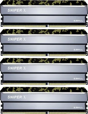 G.Skill SniperX Digital Camouflage DIMM Kit 64GB, DDR4-3600, CL19-20-20-40