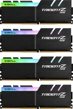 G.Skill Trident Z RGB UDIMM 32GB Kit, DDR4-3200, CL16-18-18-38, 1RX8