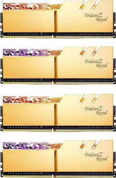 G.Skill Trident Z Royal gold DIMM Kit 32GB, DDR4-3600, CL16-19-19-39