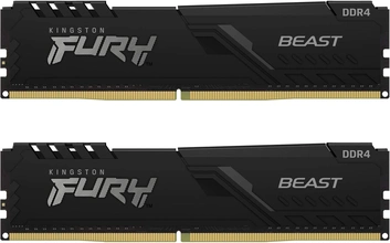Kingston FURY Beast UDIMM 32GB Kit, DDR4-3200, CL16-20-20
