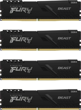 Kingston FURY Beast UDIMM 64GB Kit, DDR4-3200, CL16-18-18