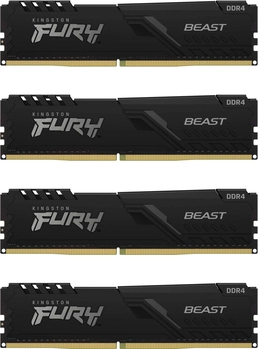 Kingston FURY Beast UDIMM 32GB Kit, DDR4-2666, CL16-18-18