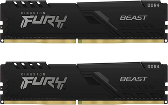 Kingston FURY Beast UDIMM 64GB Kit, DDR4-3200, CL16-20-20-39