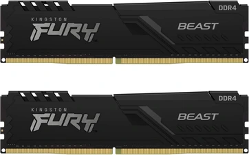 Kingston FURY Beast UDIMM 32GB Kit, DDR4-3200, CL16-18-18