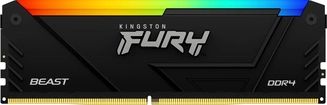 Kingston FURY Beast RGB UDIMM 16GB, DDR4-3200, CL16-20-20