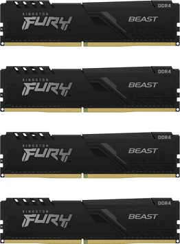 Kingston FURY Beast UDIMM 32GB Kit, DDR4-3200, CL16-18-18, 1RX8