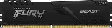 Kingston FURY Beast UDIMM 16GB, DDR4-2666, CL16-18-18, 1RX8