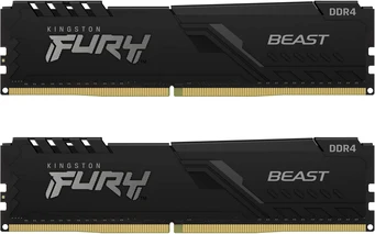 Kingston FURY Beast UDIMM 32GB Kit, DDR4-3600, CL18-22-22, 1RX8