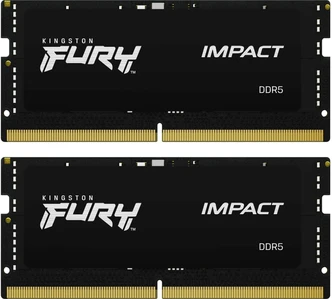 Kingston FURY Impact SO-DIMM 32GB Kit, DDR5-6400, CL38-40-40