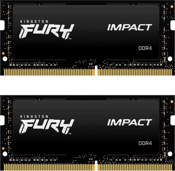 Kingston FURY Impact SO-DIMM Kit 32GB, DDR4-2666, CL16-18-18